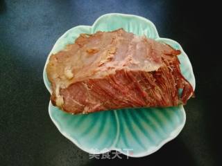 Shredded Beef with Cold Dressing recipe