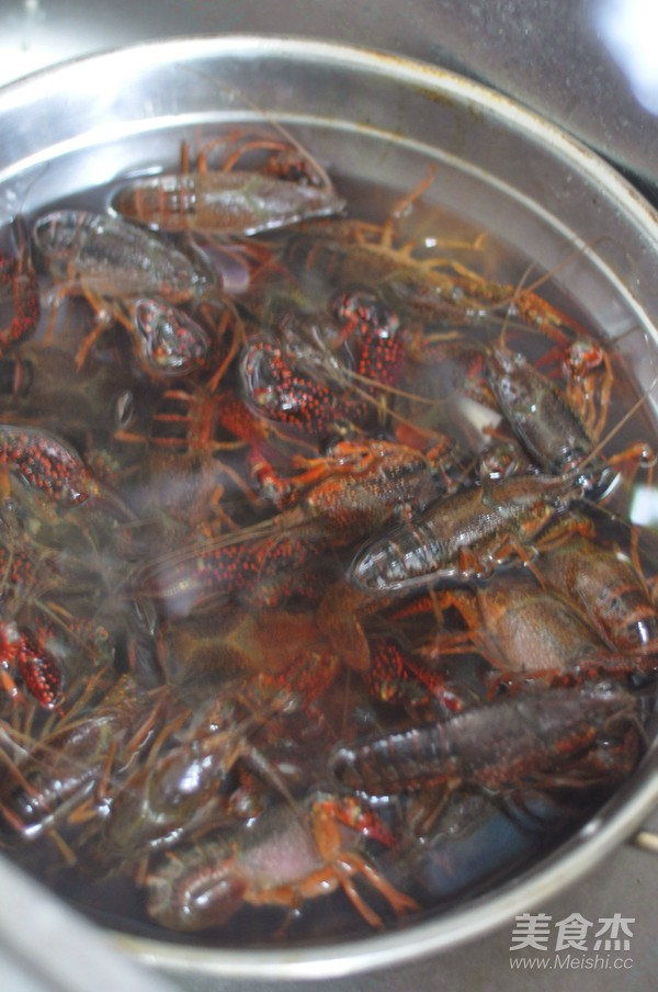 Garlic Oil Pouring Crayfish recipe
