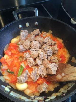 Tomato Beef Stew recipe