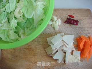 Flavored Shredded Cabbage recipe