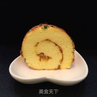 Pork Floss Cake Roll recipe