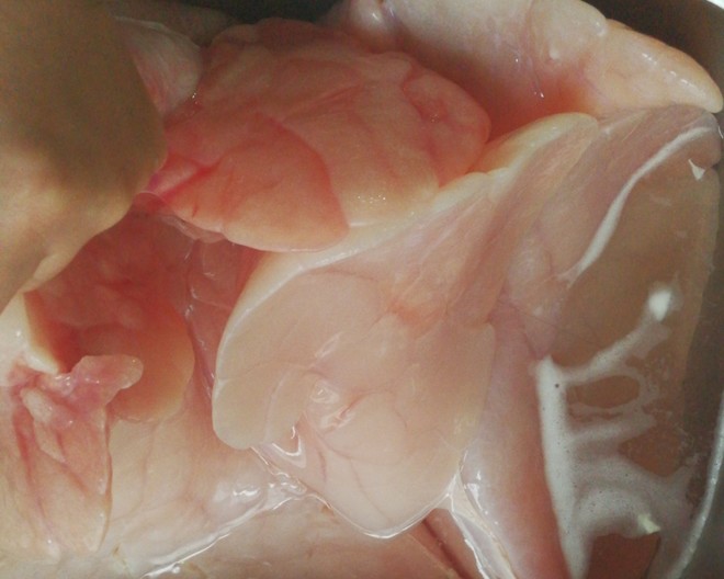 How to Wash Pig Lungs/heart Lungs recipe