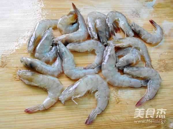 Grilled Prawns with Black Pepper recipe