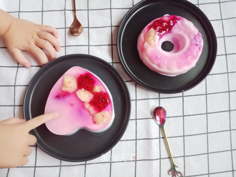 Milk Fruit Jelly recipe