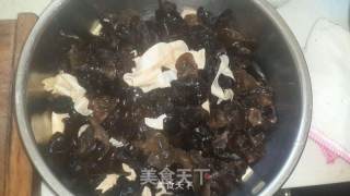Black Fungus Mixed with Oily Bean Curd recipe