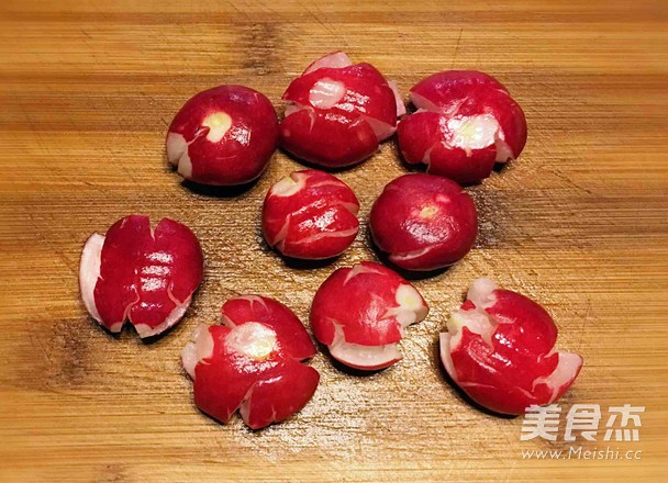 Sweet and Sour Cherry Radish recipe