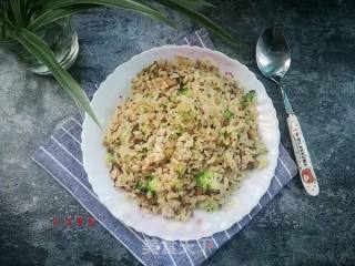 Mushroom and Lean Pork Fried Rice recipe