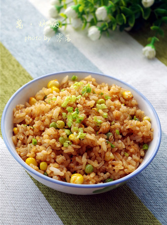 Fried Rice with Sauce recipe