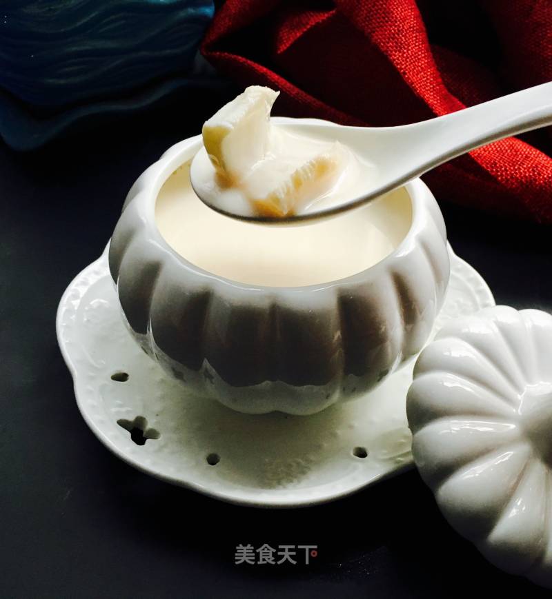 Skin Care Artifact: Milk Stewed Flower Gum recipe