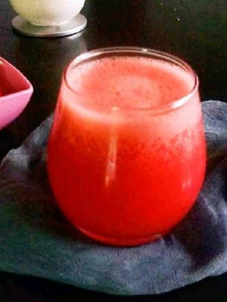Bright Red Watermelon Juice recipe