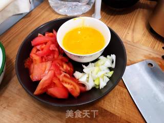 Scrambled Eggs with Tomatoes recipe