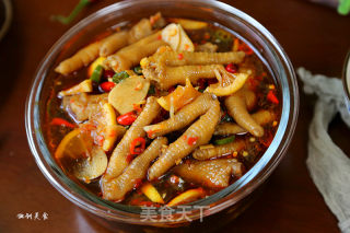 Lemon Sour Chicken Feet recipe