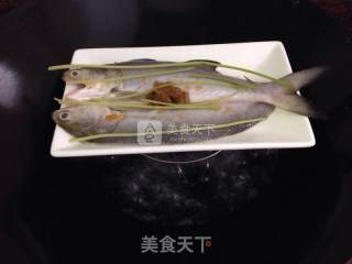 Sour Plum Steamed Fish with Bamboo Shoots recipe