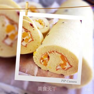 [jinzhou] Creamy Mango Cake Roll (ripe Recipe) recipe