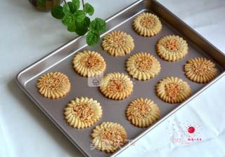 #aca烤明星大赛# Garland Caramel Almond Cookies recipe