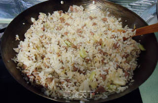 Fried Rice with Beef and Pineapple recipe