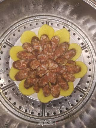 Potato Steamed Sausage recipe