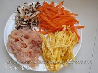 New Year Banquet Dishes—take Tou Cai recipe