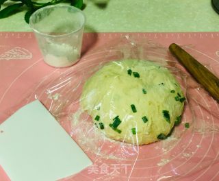 Double Brushed Scallion Savory Bread recipe