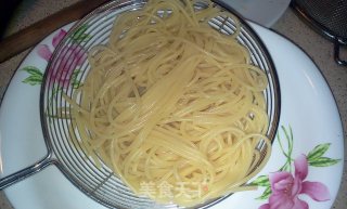 Spaghetti + Miso Soup recipe