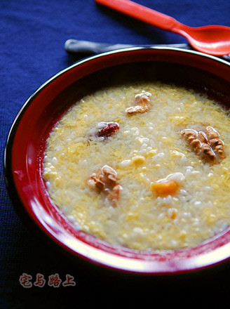 Mashed Nut and Egg Soup