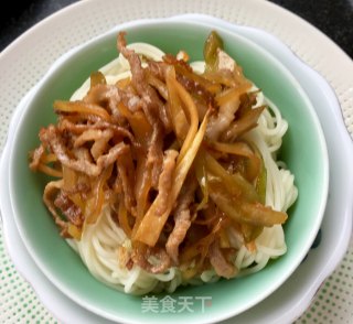 "mustard Pickled Mustard" Pork Noodles recipe