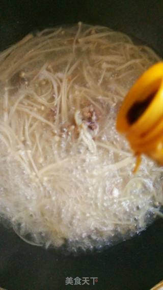 Enoki Mushroom Bone Soup recipe