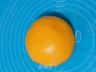 Coconut Pumpkin Glutinous Rice Balls recipe