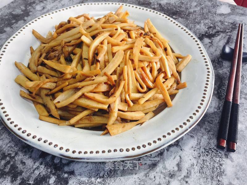 Fried Pleurotus Eryngii recipe