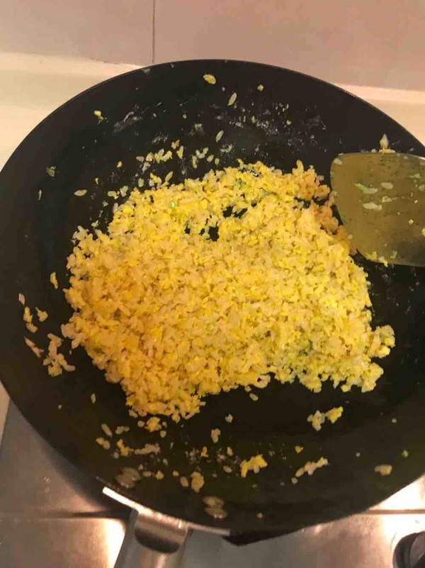 Golden Egg Fried Rice recipe