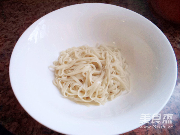 Salted Egg Mustard Noodle Soup recipe