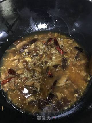 Mushroom and Fish Dried Salted Rice recipe