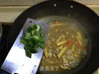 Fresh and Strong Flavor----【curry Chicken with Bamboo Shoots】 recipe