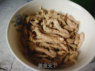 Meat Ribbon Bottom (how to Make The Pork Silk More Smooth and Tender) recipe