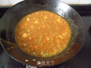 [golden Curry Chicken Chop Rice] The Temptation of Golden Color Can't Stop recipe