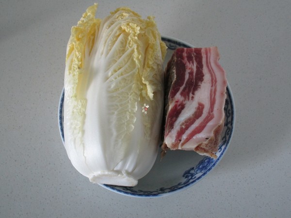 Baby Cabbage Steamed Bacon Slices recipe