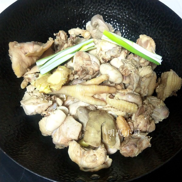 Stewed Chicken with Yam recipe