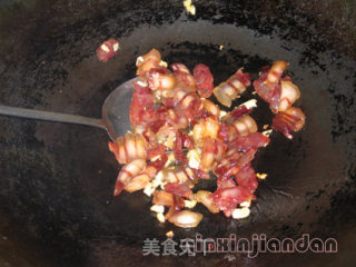 Lettuce Fried Meat recipe