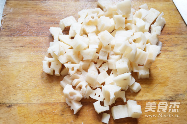 Cold and Crispy Lotus Root recipe
