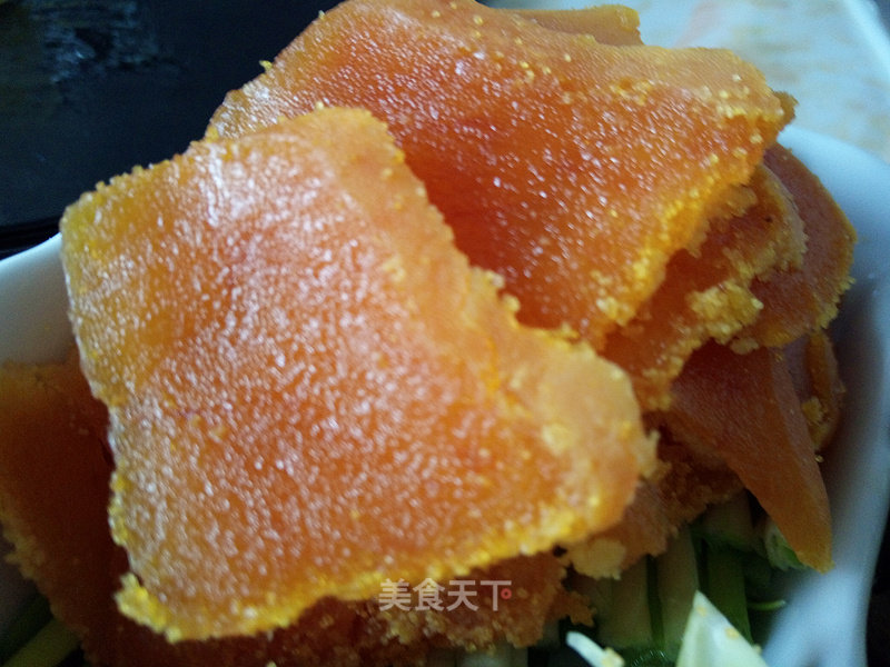 Pan-fried Mullet Roe recipe