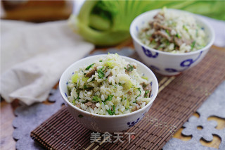 Mustard Beef Fried Rice recipe