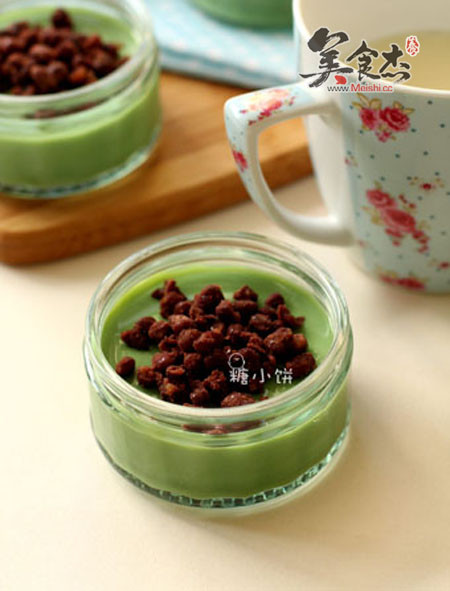 Matcha Soy Milk Pudding recipe