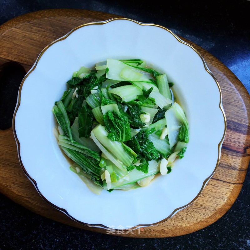 Cabbage with Oyster Sauce recipe