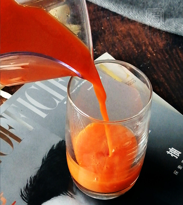 Carrot Ice Drink recipe