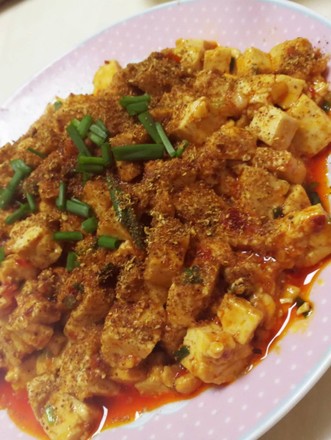 Mapo Tofu with Less Oil Chicken recipe