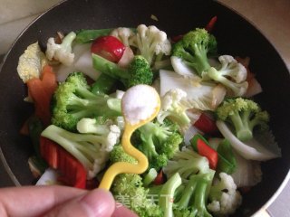 Stir-fried Mixed Vegetables recipe