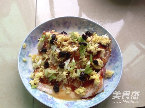 Steamed Fish Belly with Perilla recipe