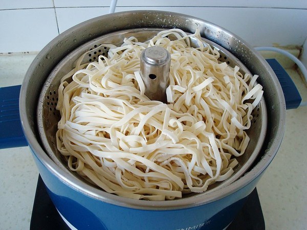 Steamed Noodles recipe