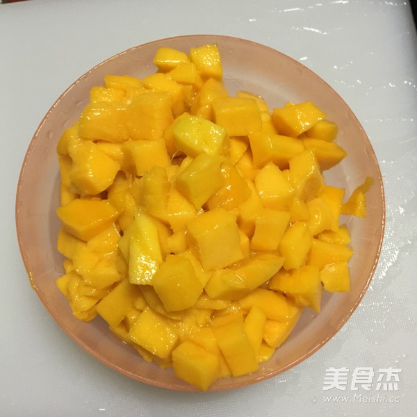 Slippery Mango Pudding recipe