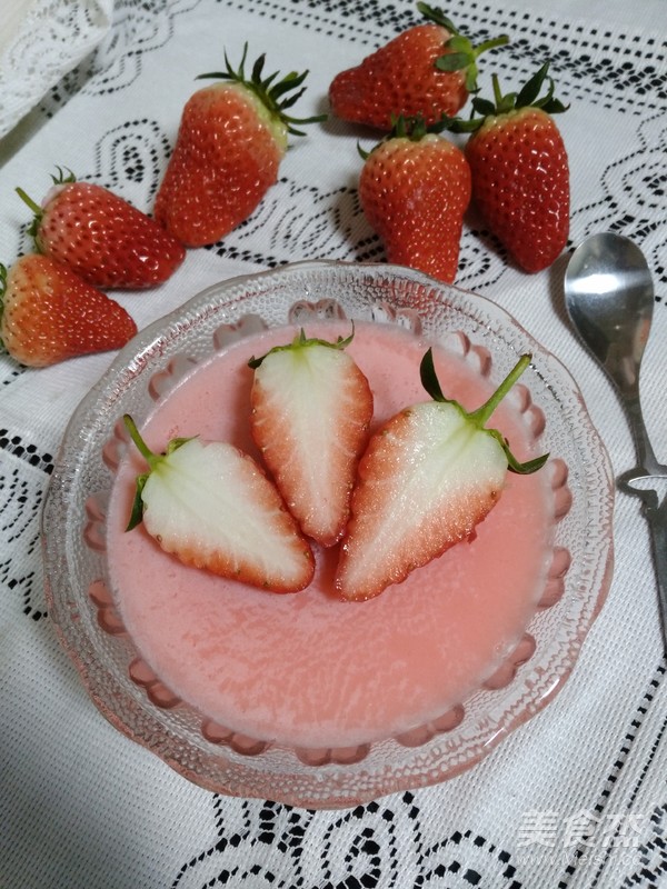 Strawberry Pudding recipe